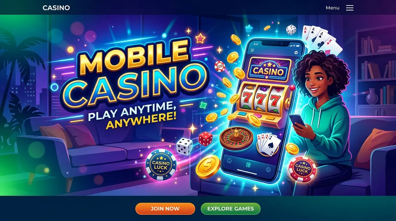 Mobil hos Winsly casino