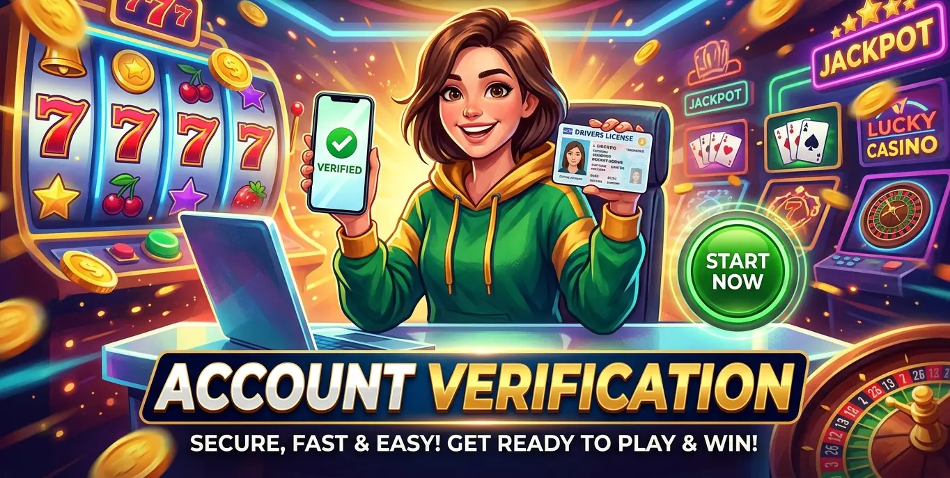 Bekræft konto hos Winsly casino